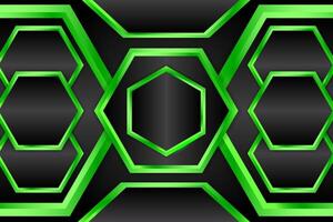 Abstract background diagonal with black and green color vector