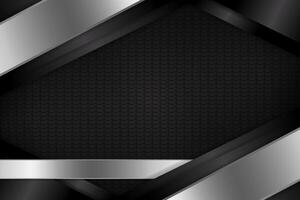 Abstract background triangle shape  with black and white color vector