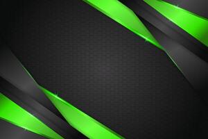 Abstract background rectangle shape with black and white color vector