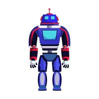 Robot Assistant Character Design Illustration vector