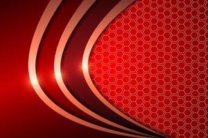 Red Luxury Modern Abstract Background vector