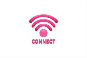 Network Interface Flat Sticker Design vector