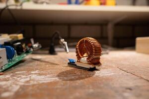 electrical component snail steam punk like photo