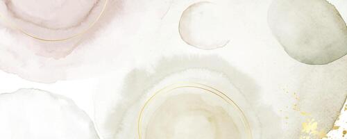 Abstract horizontal background designed with watercolor paint brush vector