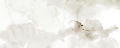 Abstract horizontal background designed with watercolor stains vector
