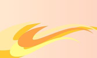 cream wave abstract background . illustration vector