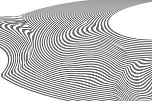 simple abstract grey ash color geometric degrade wavy line pattern a black and white abstract image of a curved line vector