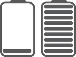 battery indicator icon set battery set vector