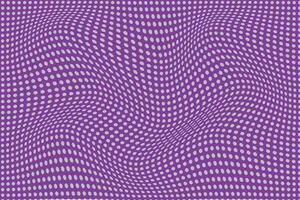 simple abstract grey ash color polka dot wavy distort pattern on purple color background a purple background with a pattern of circles vector