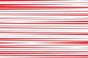 simple abstract red color creative geometric thin to thick horizontal line pattern red lines on a white background vector