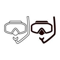 Driving mask icon, Graphics vector
