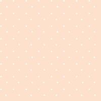 Seamless Abstract Geometric Polka Dot Pattern in Pastel Peach and White - Modern Textile Background Design vector