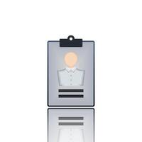 ID Card, Profiles, Person vector
