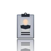 ID Card, Profiles, Person vector
