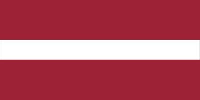 The official national flag of Latvia. Flag of the Republic of Latvia vector