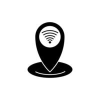 location concept line icon. Simple element illustration.location concept outline symbol design. vector