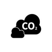 co2 concept line icon. Simple element illustration. co2 bottle concept outline symbol design. vector
