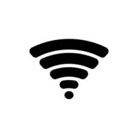 Wifi concept line icon. Simple element illustration. Wifi concept outline symbol design. vector