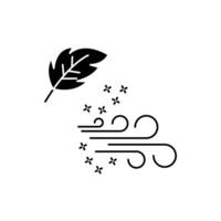 wind concept line icon. Simple element illustration. wind concept outline symbol design. vector