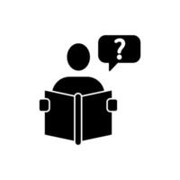 unclear concept line icon. Simple element illustration. unclear concept outline symbol design. vector