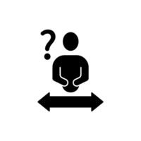 where concept line icon. Simple element illustration. where concept outline symbol design. vector