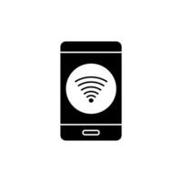 mobile concept line icon. Simple element illustration.mobile concept outline symbol design. vector
