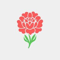 green leaf icon white background vector