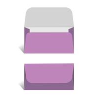 Envelope template 3D Design, Envelope 3D vector