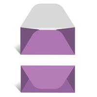 3D Envelope template design, Envelope 3D vector