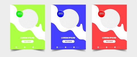 minimalist presentation templates. corporate booklet use in flyer and leaflet, marketing banner, advertising brochure, annual business report, website slider. White blue color company profile vector