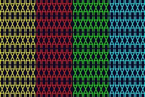 Beautiful colorful ethnic pattern for the background, wallpaper, wrapping paper, printing on textiles. vector