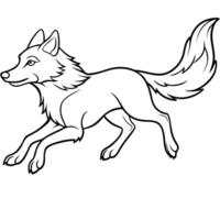 English Cocker Spaniel dog learns icon vector