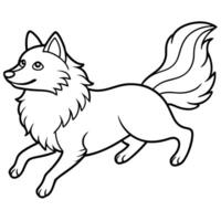 English Pointer dog reading icon vector