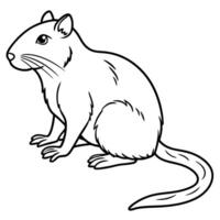 European Hare angry icon vector