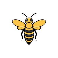 Executioner Wasp bee learns icon vector