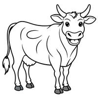 Fallow Deer learns icon vector