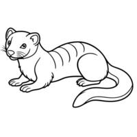 Fancy Mouse knocks icon vector