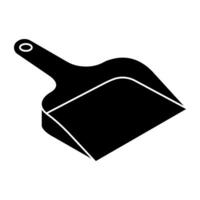 A trendy design icon of dustpan vector