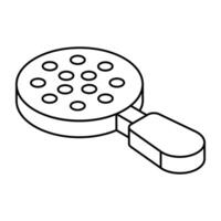 Modern design icon of mesh Skimmer vector