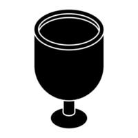 Perfect design icon of glass vector