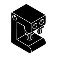 A trendy design icon of stand mixer vector