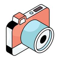 Modern design icon of camera vector