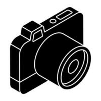 Modern design icon of camera vector