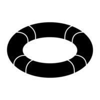 A beautiful design icon of lifebouy vector