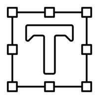 Modern style icon of transformation tool vector