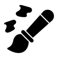 Modern design icon of art brush vector