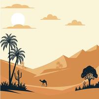 Stunning Desert Art A Visual Delight vector