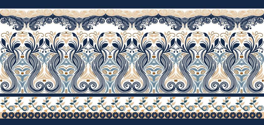 Floral Fabric Borders for Clothing Design Enhance Your Apparel with Beautiful Patterns
