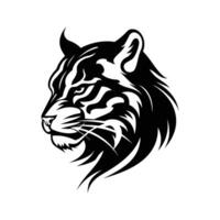 Illustration of angry lion head mascot, as a selection of logos and graphics vector