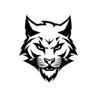 Illustration of a rampaging lion head mascot, as a selection of logos and graphics vector
